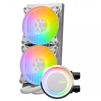 MSI MAG Coreliquid E240 WHITE kit raffreddamento a liquido per scheda madre e processore 12 cm