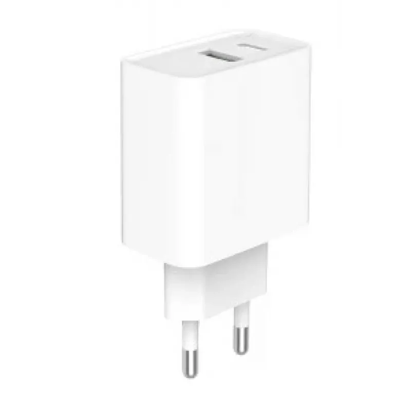 Caricabatterie rapido USB GEMBIRD – Type-A e C 2 porte 20 W – bianco