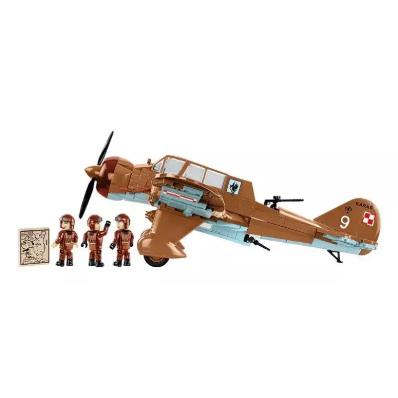 Kit di montaggio Cobi PZL.23 Karaś 586 pezzi