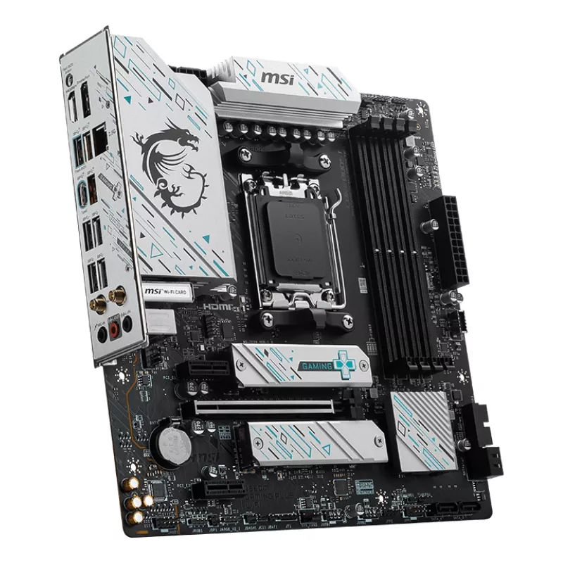 MSI B650M GAMING PLUS WIFI scheda madre AMD B650 socket AM5 micro ATX