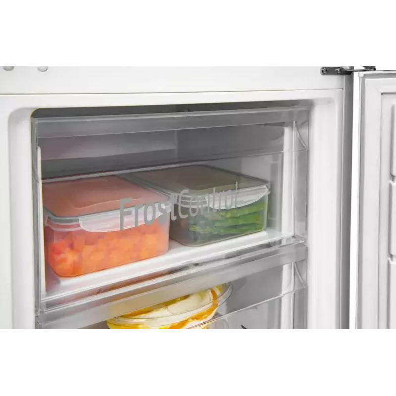 Amica FK1815.4U(E) frigorifero con congelatore, FrostControl, SlimSize, classe energetica E