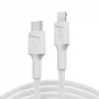 Green Cell PowerStream KABGC07W cavo da USB-C a Lightning, MFi, Power Delivery, 1 m, 29 W, bianco