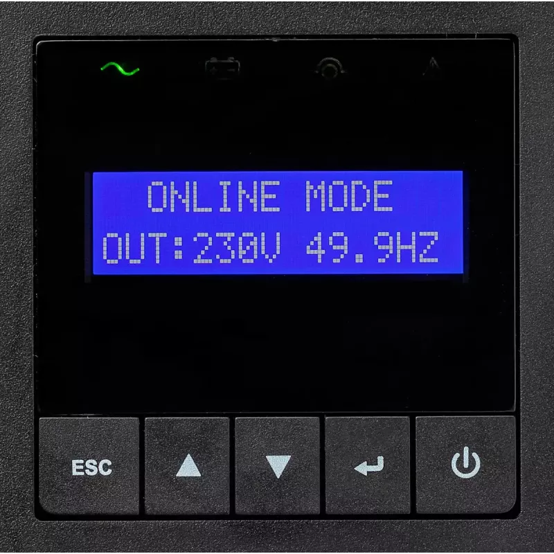 Gruppo di continuità EATON 9E1000IR doppia conversione 1 kVA 900 W 4 uscite AC