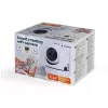 Gembird TSL-CAM-WRHD-02 telecamera Wi-Fi smart orientabile per interni, Full HD 1080p, Tuya, rotazione 355°, bianca