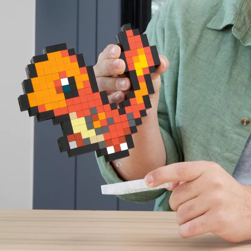 MEGA Pokémon Vetrina Charmander, 13 anno/i, plastica, 484 g