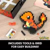 MEGA Pokémon Vetrina Charmander, 13 anno/i, plastica, 484 g