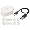 JVC HA-A25T cuffie True Wireless Stereo (TWS) in-ear chiamate/musica Bluetooth bianco