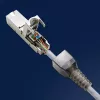 Connettore RJ45 senza attrezzi QOLTEC 54540 CAT6 STP per cavi Ethernet schermati