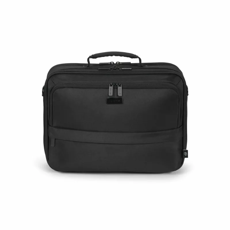 DICOTA Eco Multi Core - borsa per notebook 13-14,1 inch - nero / 300D 100% PET poliestere riciclato