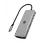ICY BOX IB-DK4012-CPD con filo USB 3.2 Gen 1 (3.1 Gen 1) Type-C antracite, nero