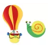 Set creativo per bambini Lena SM42713 multicolore per bambini dai 5 anni