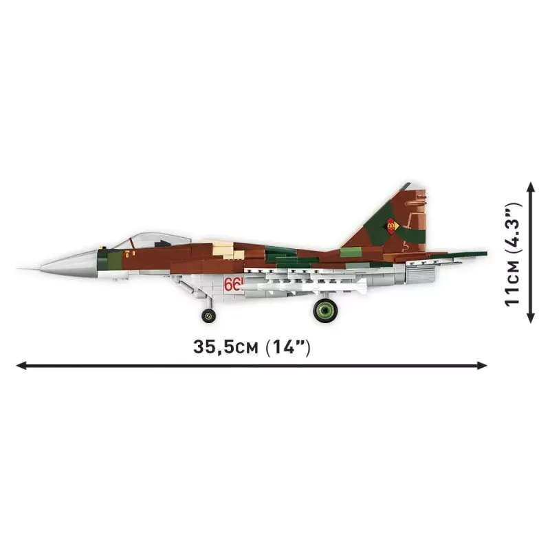 Giocattolo da costruzione Cobi MiG-29 Germania Est 5851 — set da 300 pezzi