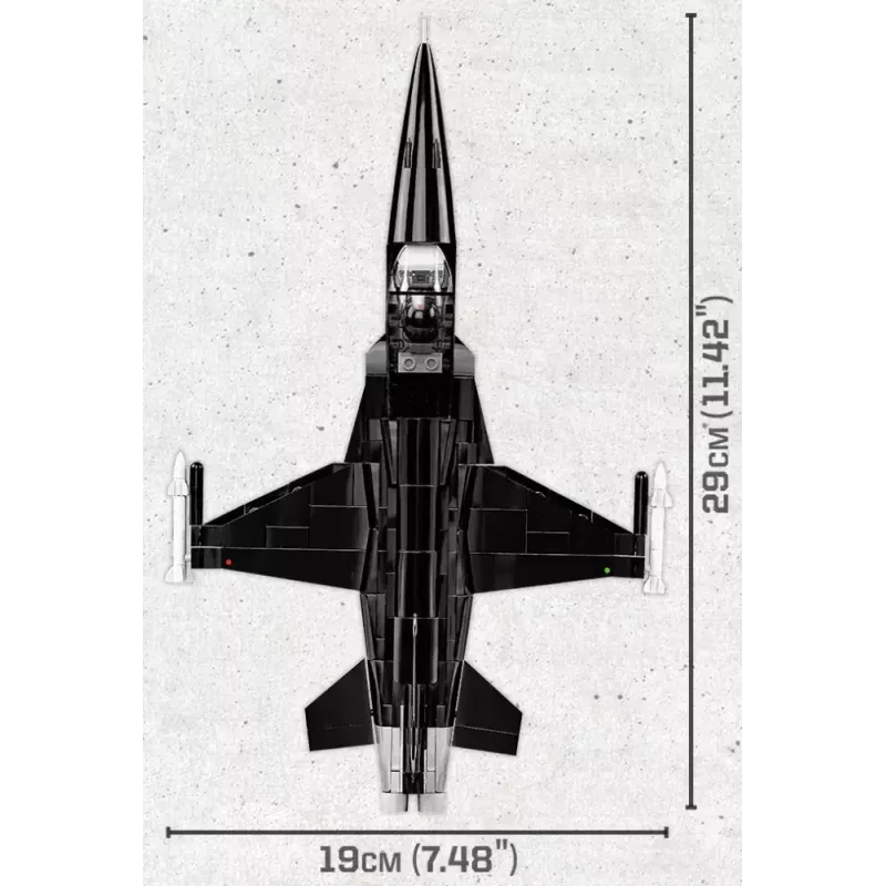 Set da costruzione Cobi Top Gun MiG-28 5859 kit modello in scala 1:48, set di mattoncini da collezione