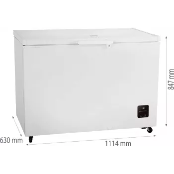 Congelatore a pozzetto Gorenje FH30EAW — 297 L netti, classe energetica E, freestanding, display, bianco