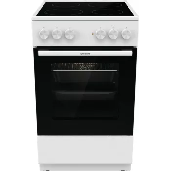 Cucina freestanding Gorenje GEC5A41WG piano cottura elettrico in vetroceramica bianco
