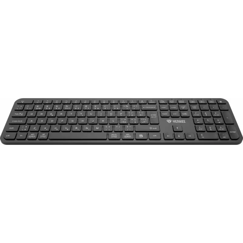 Tastiera wireless YENKEE YKB 2050 EGO 2.4G Bluetooth — layout compatto, doppia modalità wireless