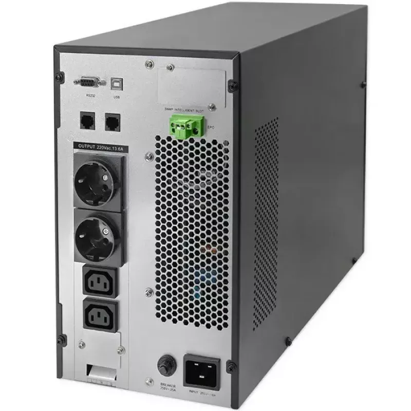 Gruppo di continuità QOLTEC 52282 3kVA Line-Interactive con display LCD