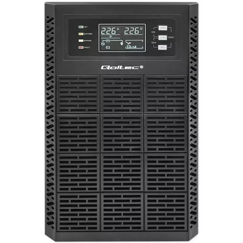Gruppo di continuità QOLTEC 52282 3kVA Line-Interactive con display LCD