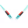 DIGITUS cavo patch in fibra ottica, LC a LC multimodale 50/125 µm, duplex, lunghezza 1 m, classe OM3