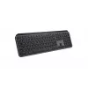 Tastiera wireless full-size Logitech Master MX Keys S — Bluetooth, QWERTY, switch a forbice, retroilluminazione LED, Graphite