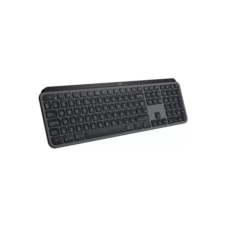 Tastiera wireless full-size Logitech Master MX Keys S — Bluetooth, QWERTY, switch a forbice, retroilluminazione LED, Graphite