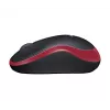 LOGITECH Mouse wireless M185 Rosso