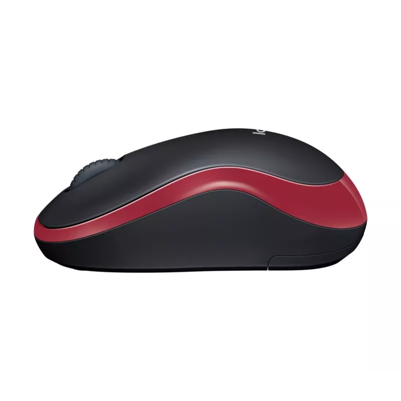 LOGITECH Mouse wireless M185 Rosso