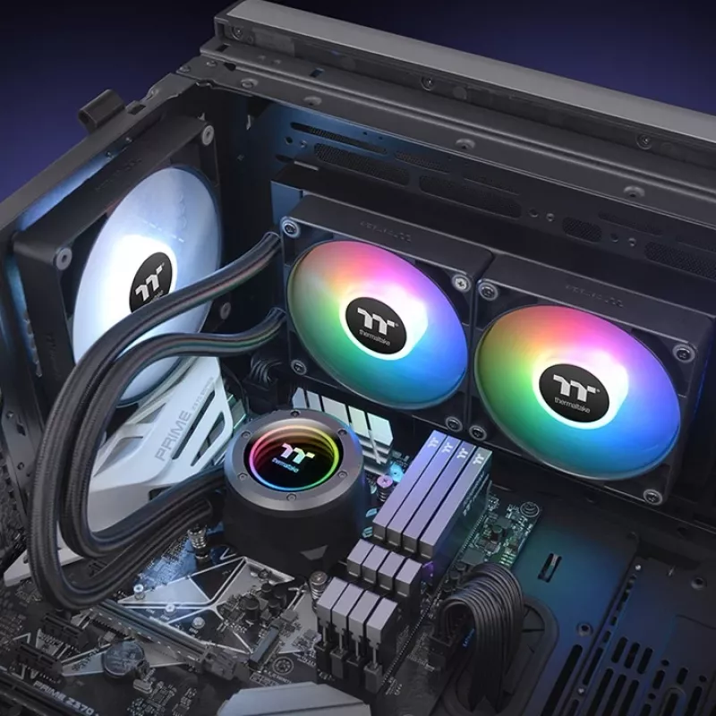 THERMALTAKE Raffreddamento a liquido – TH240 V2 ARGB Sync dissipatore liquido all-in-one