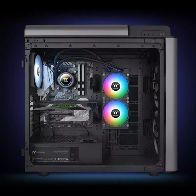 THERMALTAKE Raffreddamento a liquido – TH240 V2 ARGB Sync dissipatore liquido all-in-one