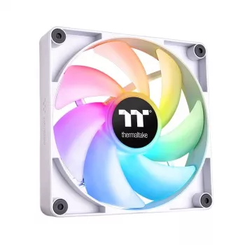 Ventola per PC THERMALTAKE - CT120 ARGB Sync - 12 cm - Bianco - confezione da 2