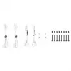 Ventola per PC THERMALTAKE - CT120 ARGB Sync - 12 cm - Bianco - confezione da 2