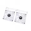 Ventola per PC THERMALTAKE - CT120 ARGB Sync - 12 cm - Bianco - confezione da 2