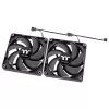 Thermaltake TOUGHFAN 14 Pro ventola per case, 140 mm, nera