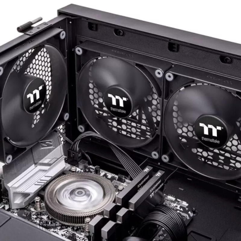 Thermaltake TOUGHFAN 14 Pro ventola per case, 140 mm, nera