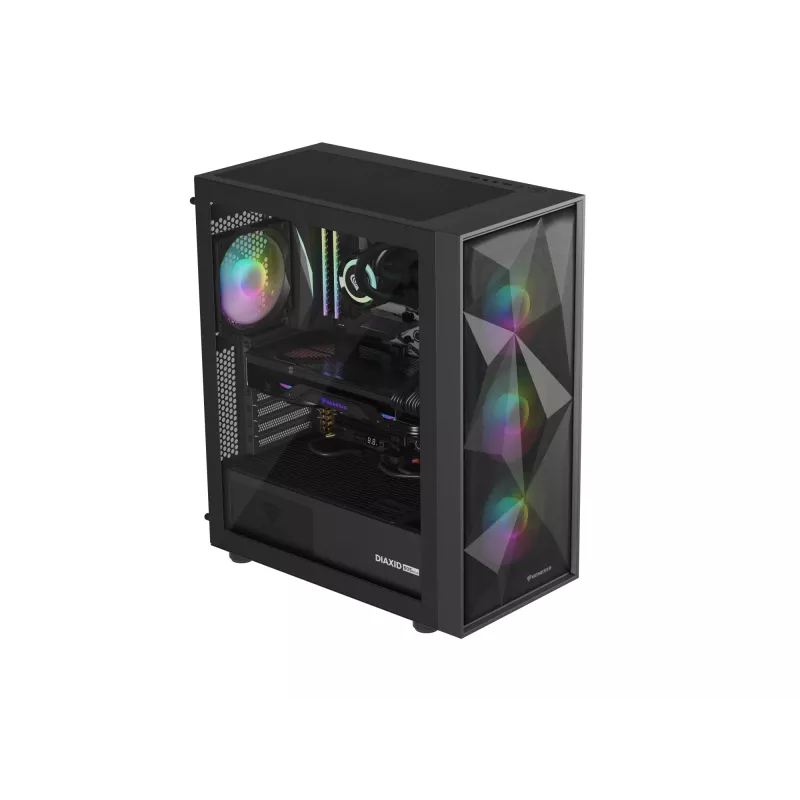GENESIS Diaxid 605 ARGB Midi Tower nero
