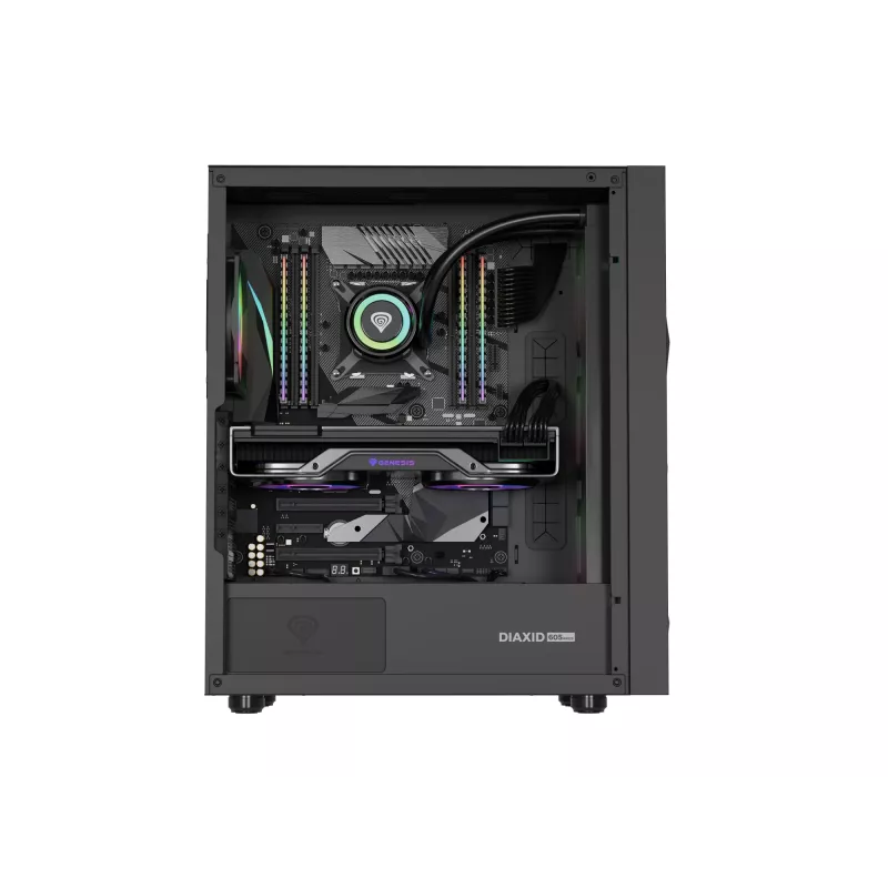 GENESIS Diaxid 605 ARGB Midi Tower nero