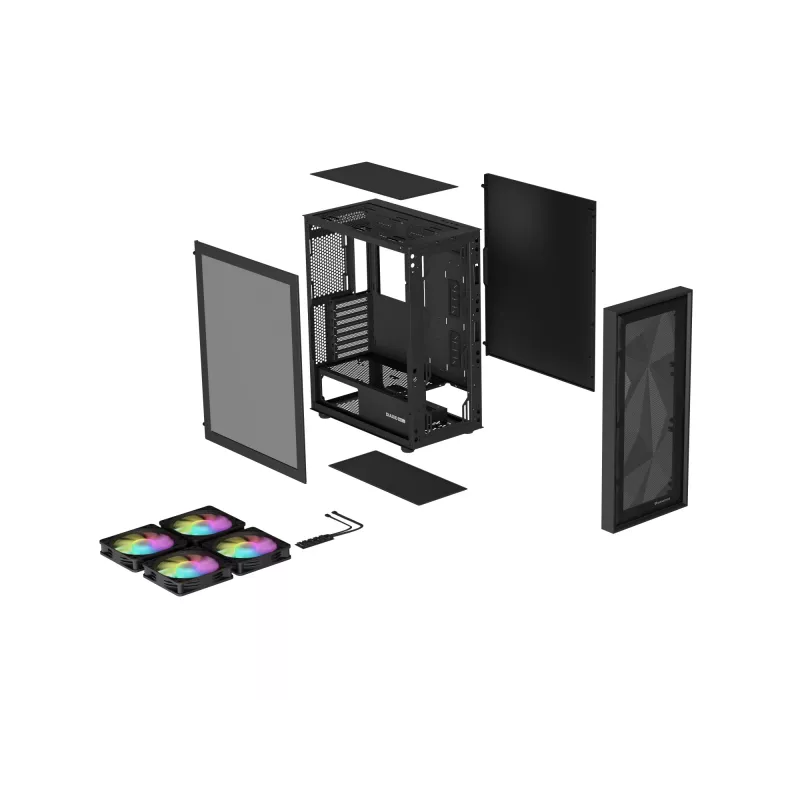 GENESIS Diaxid 605 ARGB Midi Tower nero