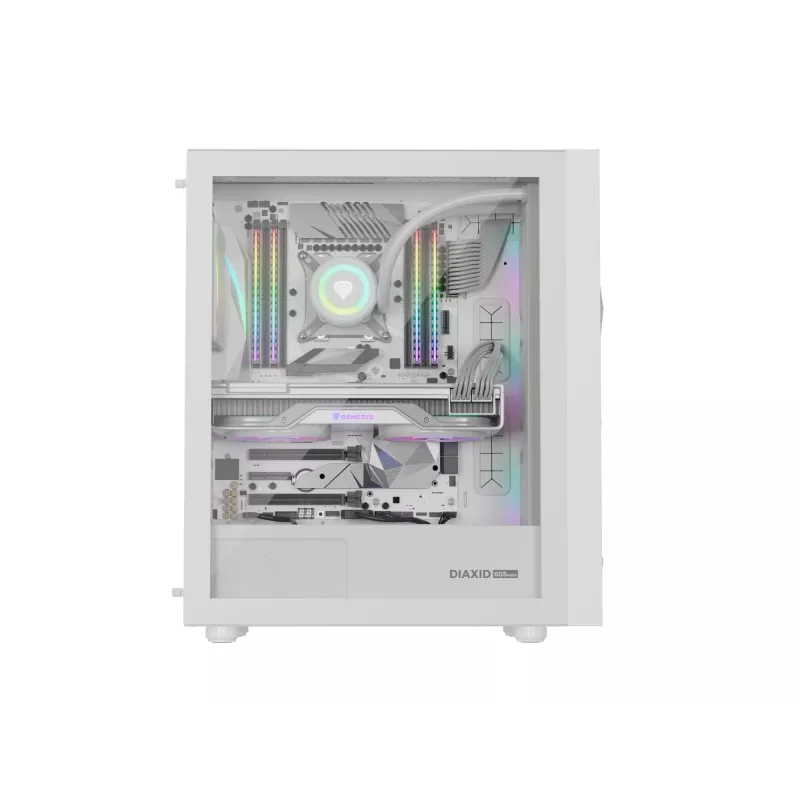 GENESIS Diaxid 605 ARGB Midi Tower bianco