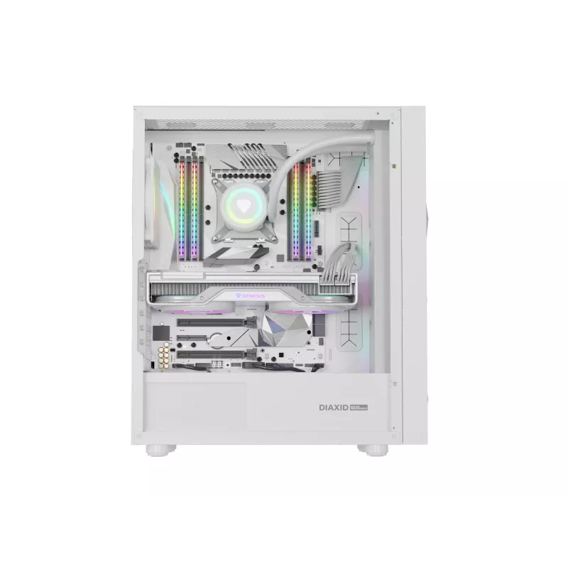 GENESIS Diaxid 605 ARGB Midi Tower bianco