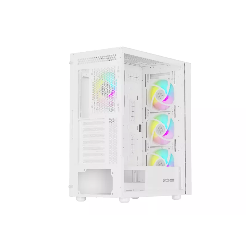 GENESIS Diaxid 605 ARGB Midi Tower bianco