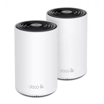 TP-Link AXE5400 Whole Home Mesh Wi-Fi 6E System (Tri-Band), bianco, interno, sistema Mesh, 500 m², FCC:
