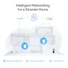 TP-Link AXE5400 Whole Home Mesh Wi-Fi 6E System (Tri-Band), bianco, interno, sistema Mesh, 500 m², FCC:
