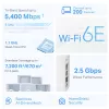 TP-Link AXE5400 Whole Home Mesh Wi-Fi 6E System (Tri-Band), bianco, DECO XE75 PRO (3-PACK)
