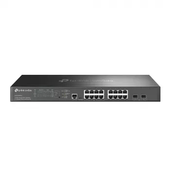 Switch gestito TP-Link Omada 16 porte 2.5G e 2 porte 10GE SFP+ L2+ con 8 porte PoE+