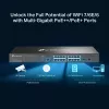 Switch gestito TP-Link Omada 16 porte 2.5G e 2 porte 10GE SFP+ L2+ con 8 porte PoE+