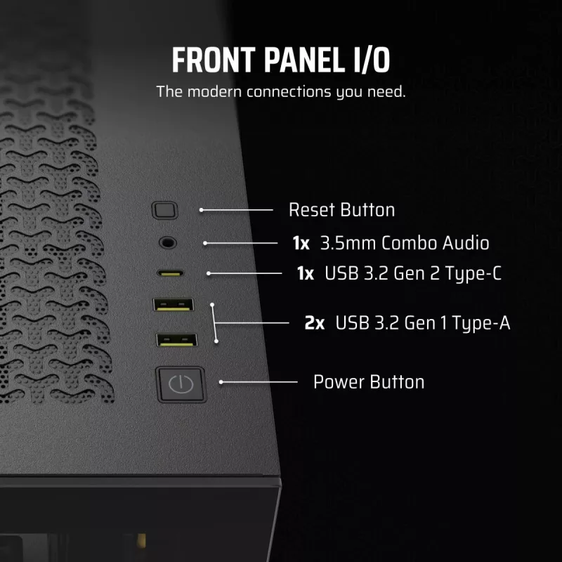 CORSAIR case PC - iCUE LINK 3500X RGB Mid-Tower