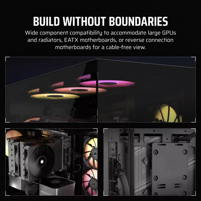 CORSAIR case PC - iCUE LINK 3500X RGB Mid-Tower