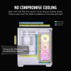 CORSAIR case PC - Icue Link 3500x RGB Mid-tower - bianco