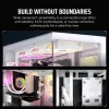 CORSAIR case PC - Icue Link 3500x RGB Mid-tower - bianco