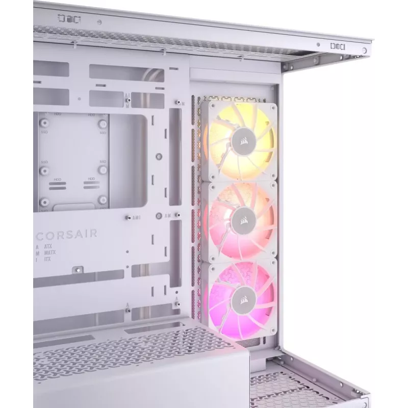 CORSAIR case PC - Icue Link 3500x RGB Mid-tower - bianco